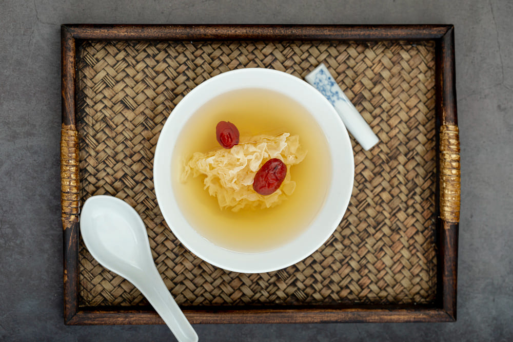 Bird nest soup for mothers during confinement