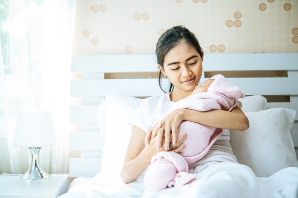 Mothers recovering from delivery